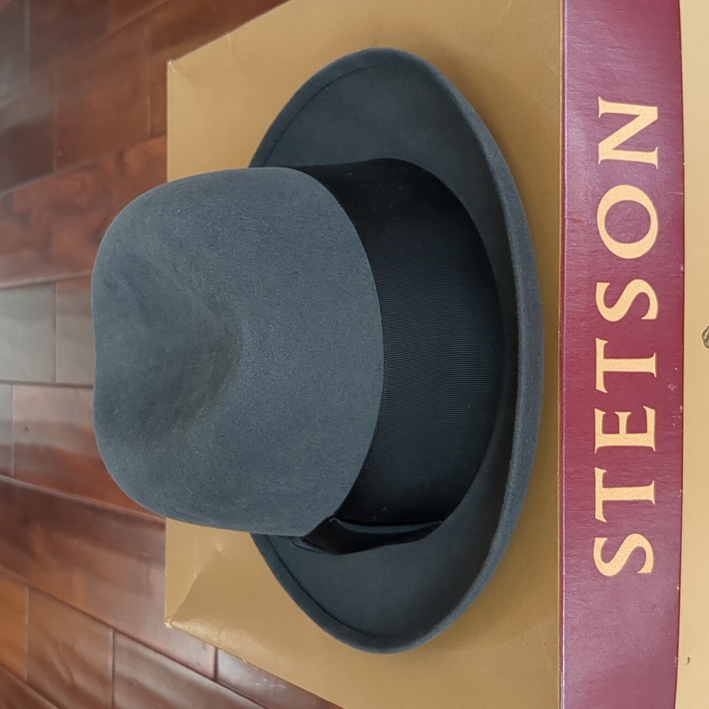 Royal Stetson Vintage Men's Gray Felt S7 Fedora - Picture 3 of 16